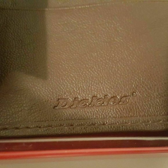 DICKIES Billfold Wallet Brown Leather STYLE 31IP220002 COLOR BROWN NEW IN TIN - Picture 7 of 12